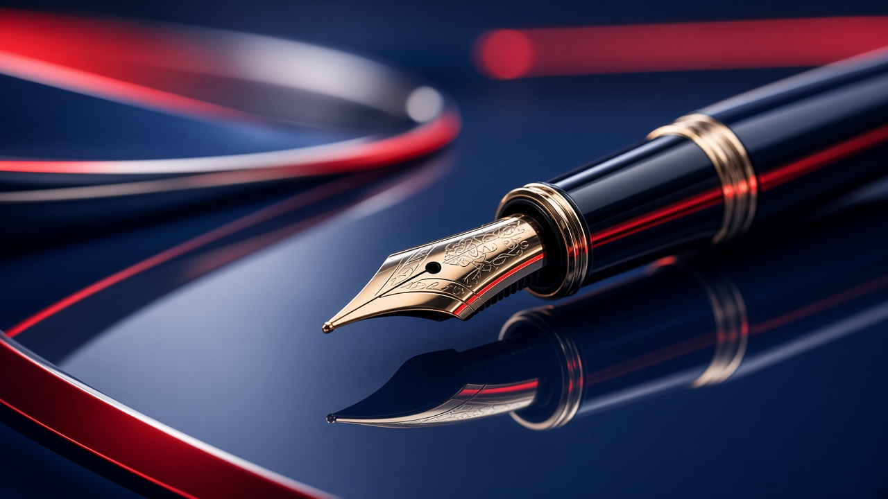 Fountain pen — IBP Chapter Makati Webinar visual